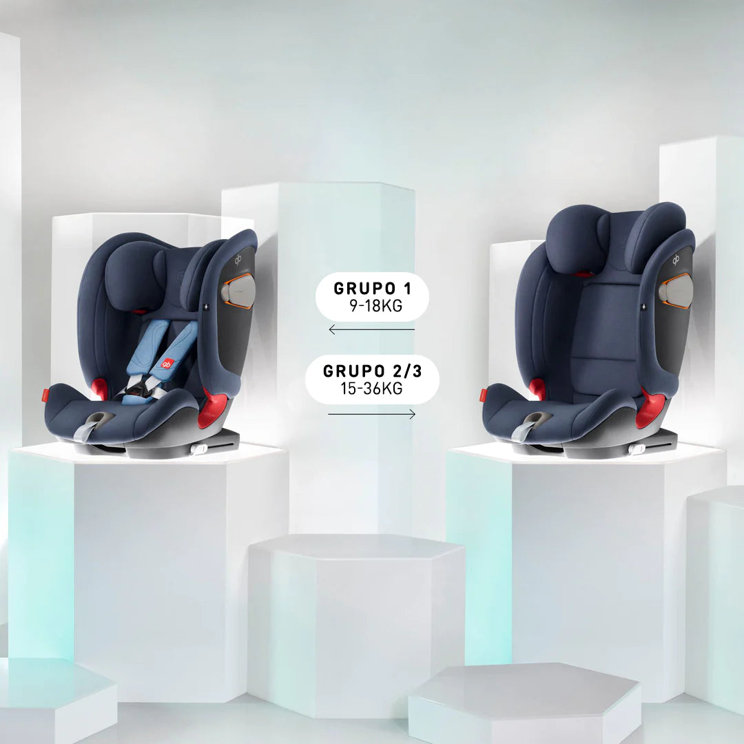 Silla de Auto Combinada Everna-Fix - London Grey | GB