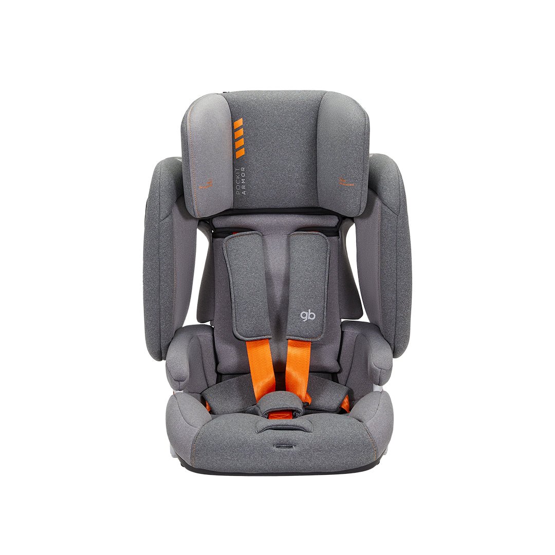 Vista frontal de Silla de auto Combinada Pockit Armor de GB