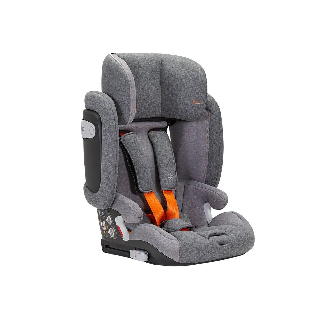 Vista lateral de Silla de auto Combinada Pockit Armor de GB