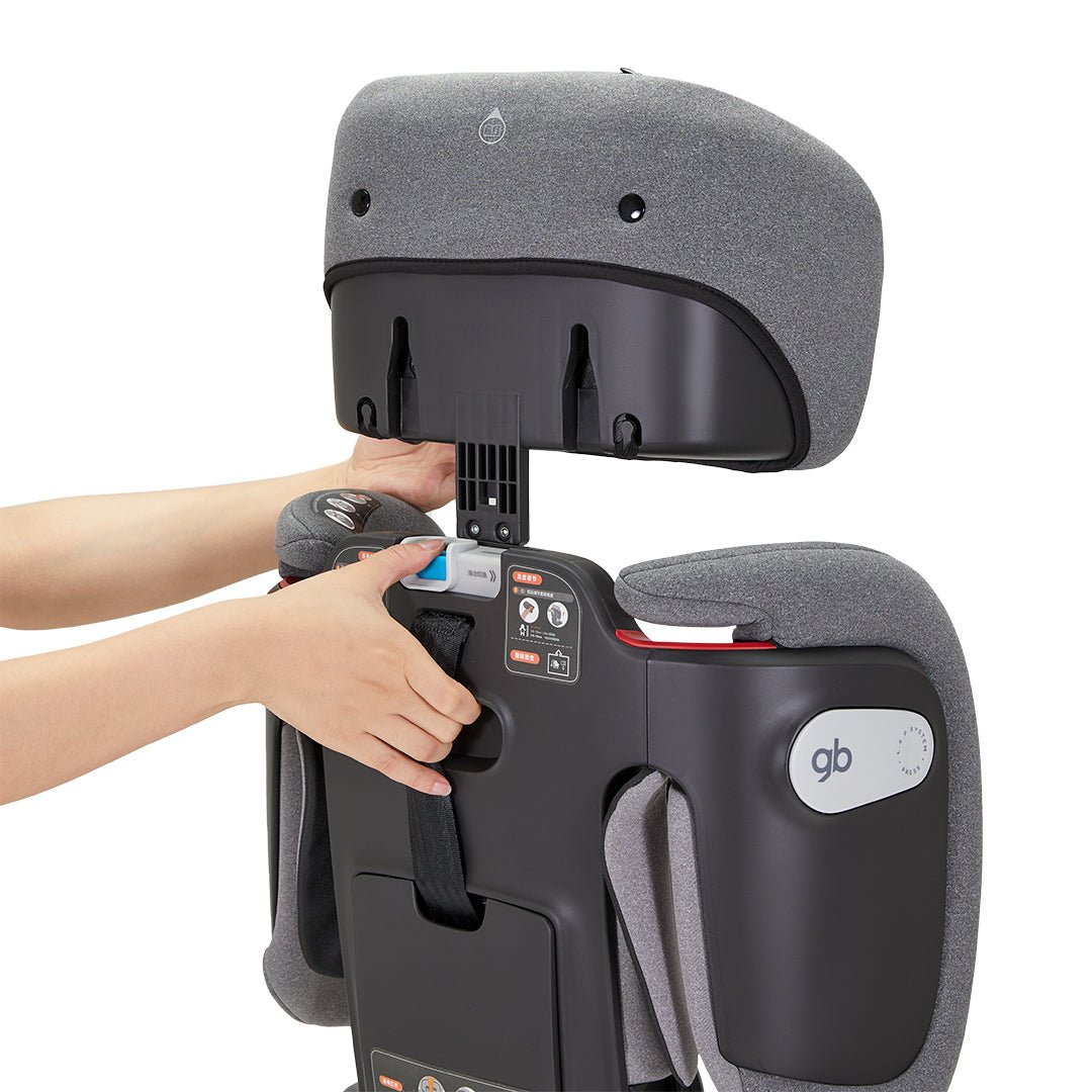 Ajuste de altura de reposacabeza de Silla de auto Combinada Pockit Armor de GB