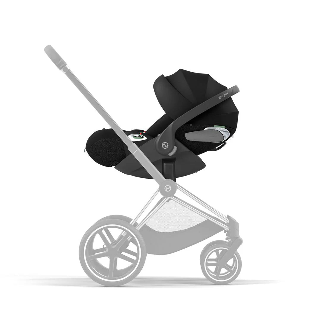 Silla Nido Cloud T + Base Giratoria T i-Size - Sepia Black | CYBEX