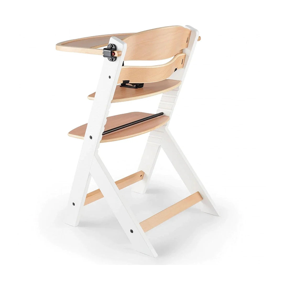 Silla de Comer Evolutiva Enock - Madera / Blanco | Kinderkraft