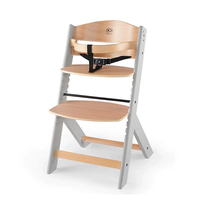 Silla de Comer Evolutiva Enock - Madera / Gris | Kinderkraft