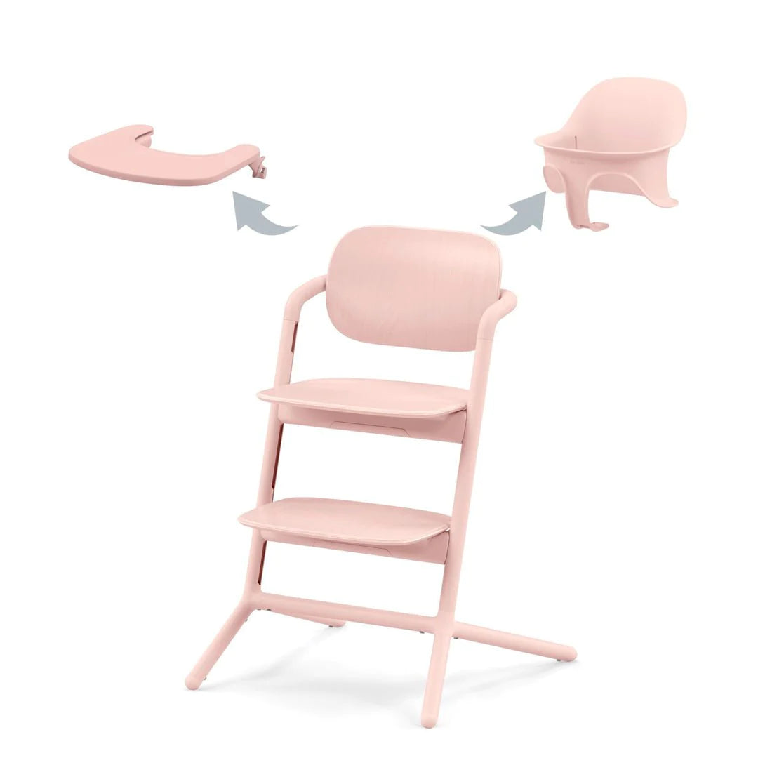 Silla de Comer Evolutiva Lemo - 3 en 1 - Pearl Pink | CYBEX