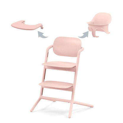 Silla de Comer Evolutiva Lemo - 3 en 1 - Pearl Pink | CYBEX