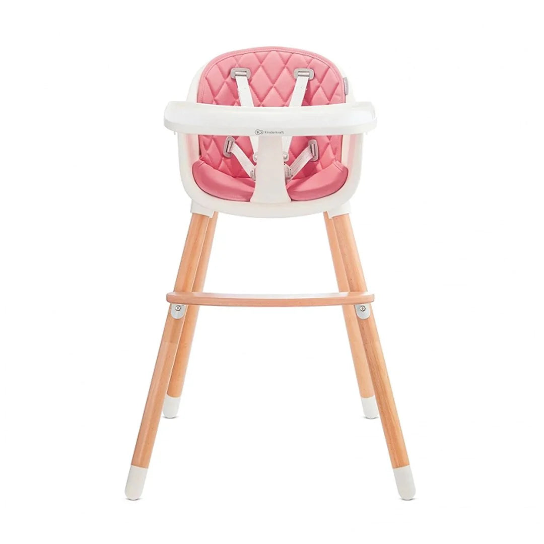 Silla de Comer Sienna - Rosada | Kinderkraft