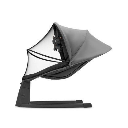 Silla Mecedora / Hamaca Eléctrica Lumi 2 - Gris Oscuro | Kinderkraft