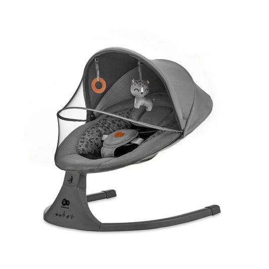 Silla Mecedora / Hamaca Eléctrica Lumi 2 - Gris Oscuro | Kinderkraft
