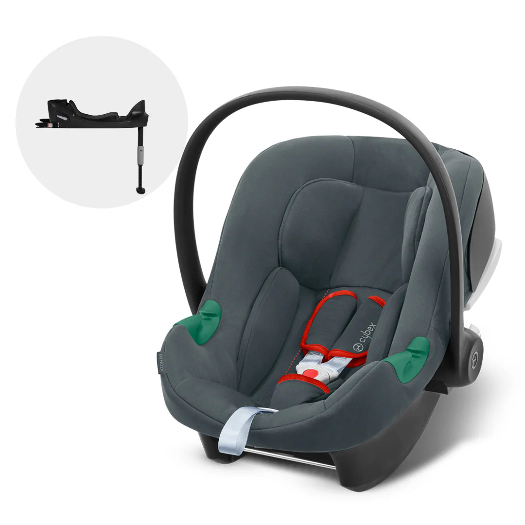 Silla Nido Aton B2 + Base One i-Size - Steel Grey | CYBEX