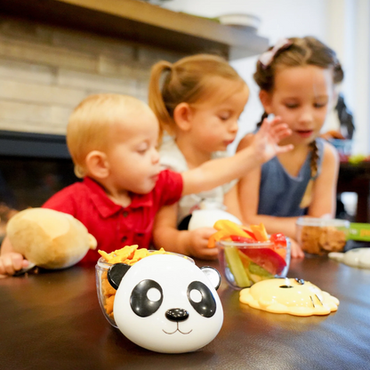 Snack Container - Panda and Bear