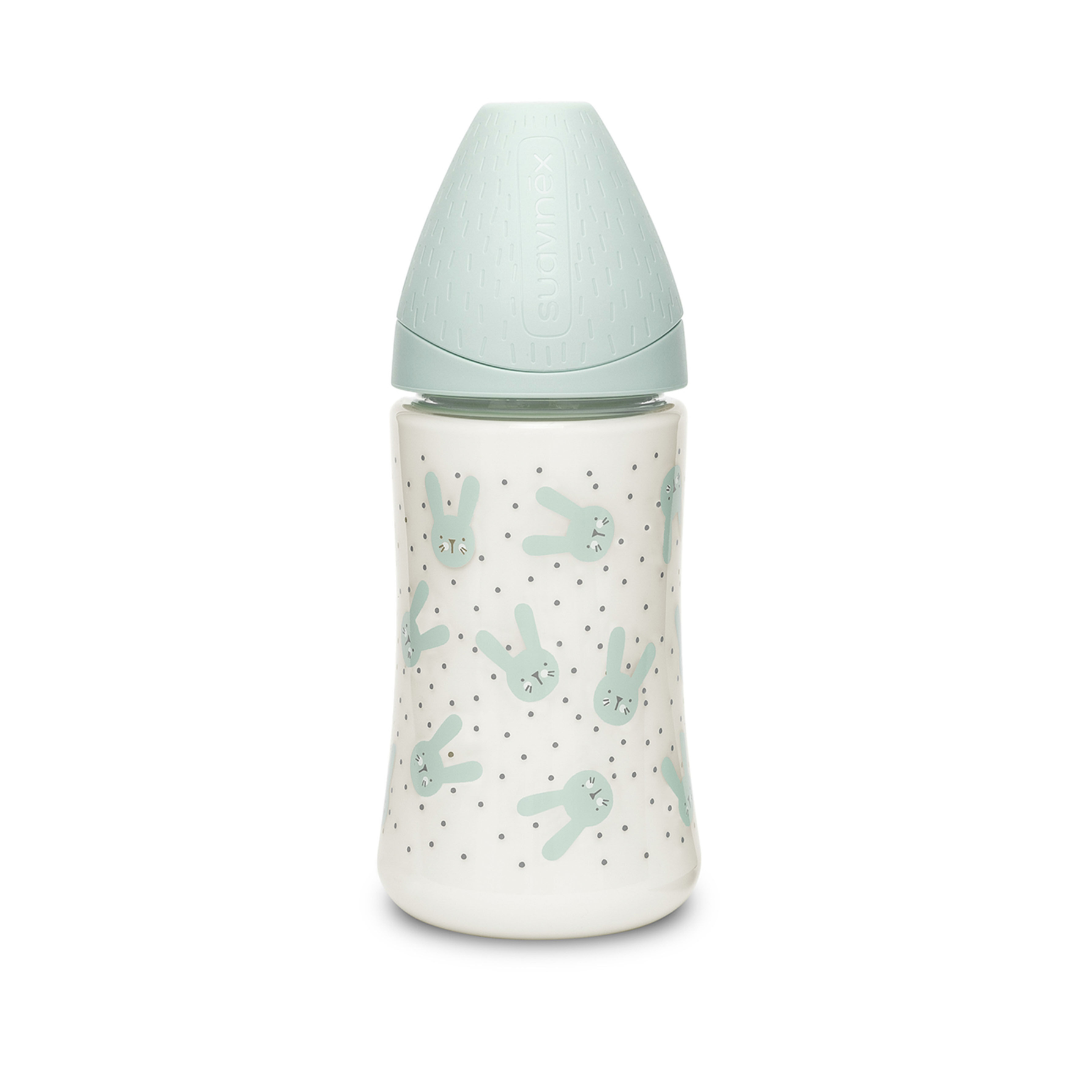 Mamadera 270ml - Conejo Verde | Suavinex