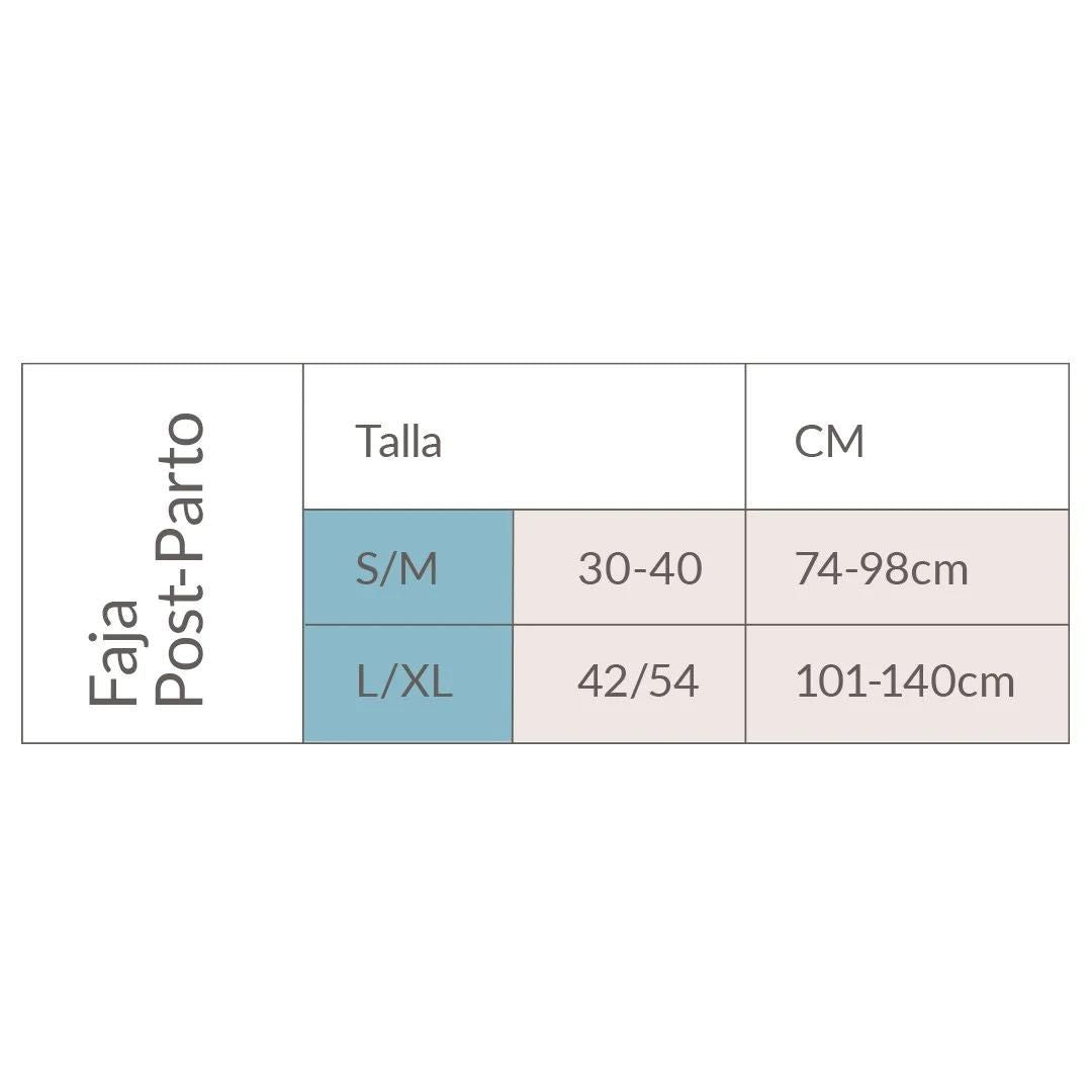 Faja Post Parto Ajustable Algodón Orgánico - Negro | Carriwell