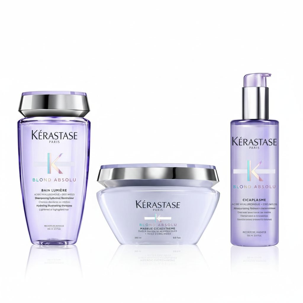 KERASTASE Blond Absolu Bain Lumiere Cicaextreme Blond Care Set