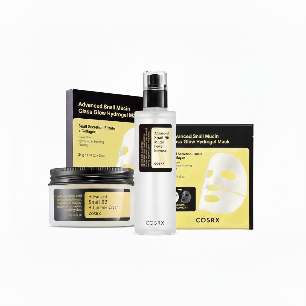 COSRX Snail Glass Skin Glow Set