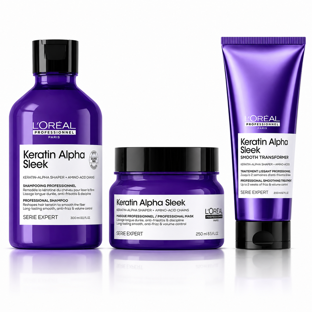 L'Oréal Professionnel Keratin Alpha Sleek Set