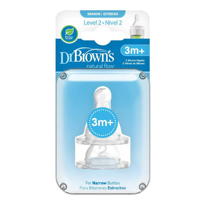 Pack de 2 Tetinas Estándar | Dr. Brown's
