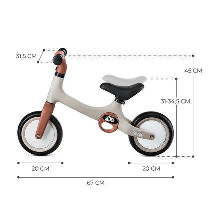 Bicicleta de Balance Tove - Beige | Kinderkraft