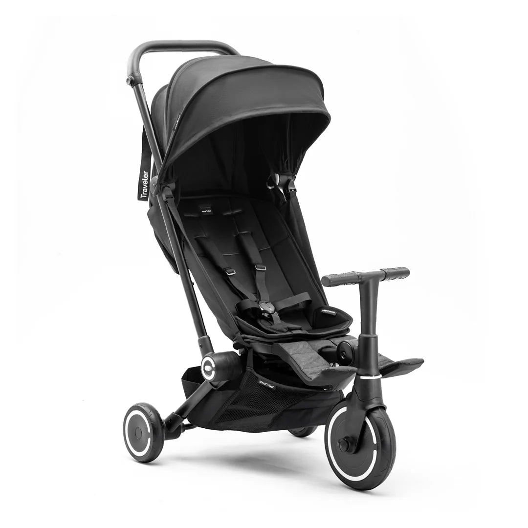 Coche Triciclo Traveler - Onyx Black | Smartrike