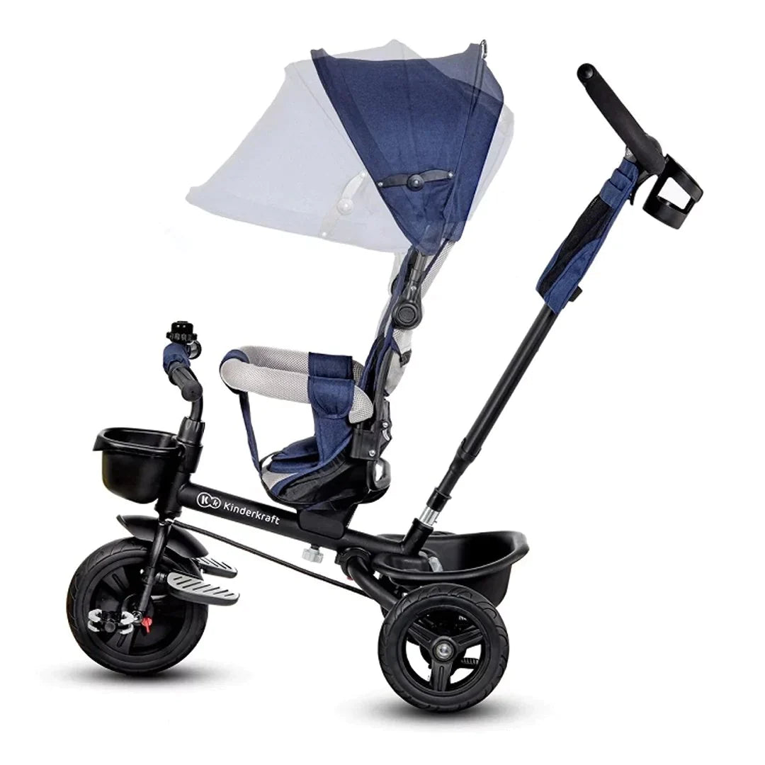 Triciclo 3 en 1 Aveo - Gris | Kinderkraft