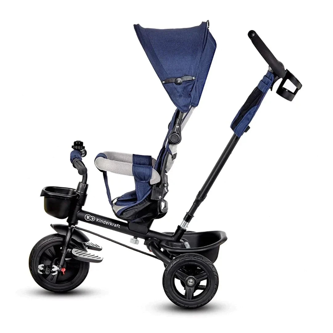 Triciclo 3 en 1 Aveo - Gris | Kinderkraft