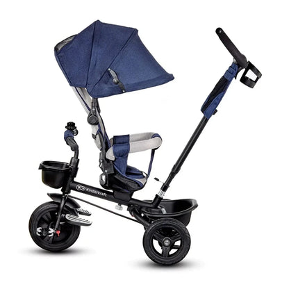 Triciclo 3 en 1 Aveo - Gris | Kinderkraft