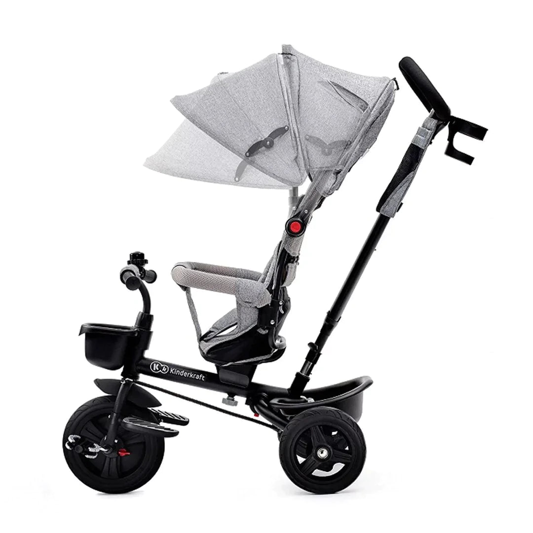 Triciclo 3 en 1 Aveo - Gris | Kinderkraft
