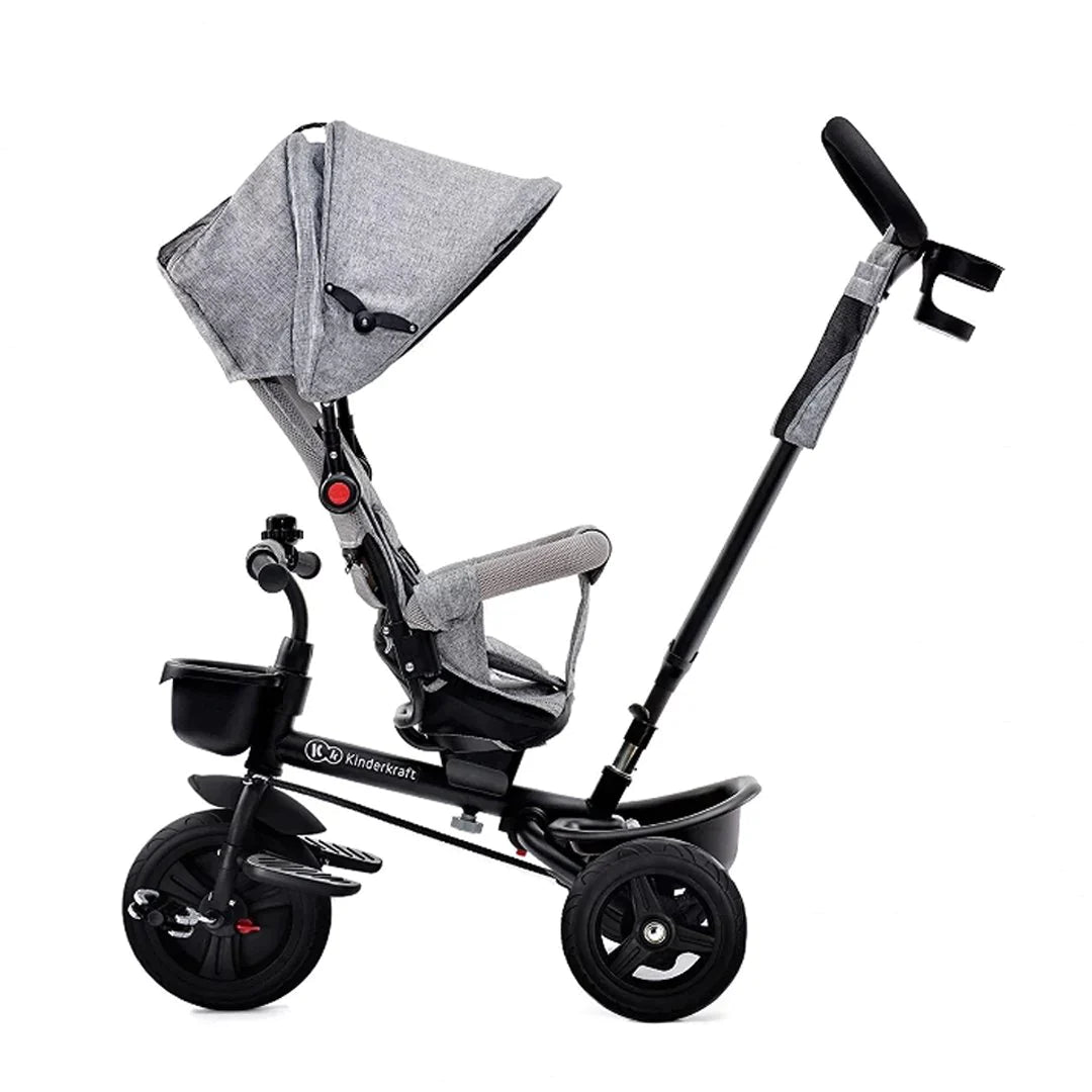 Triciclo 3 en 1 Aveo - Gris | Kinderkraft
