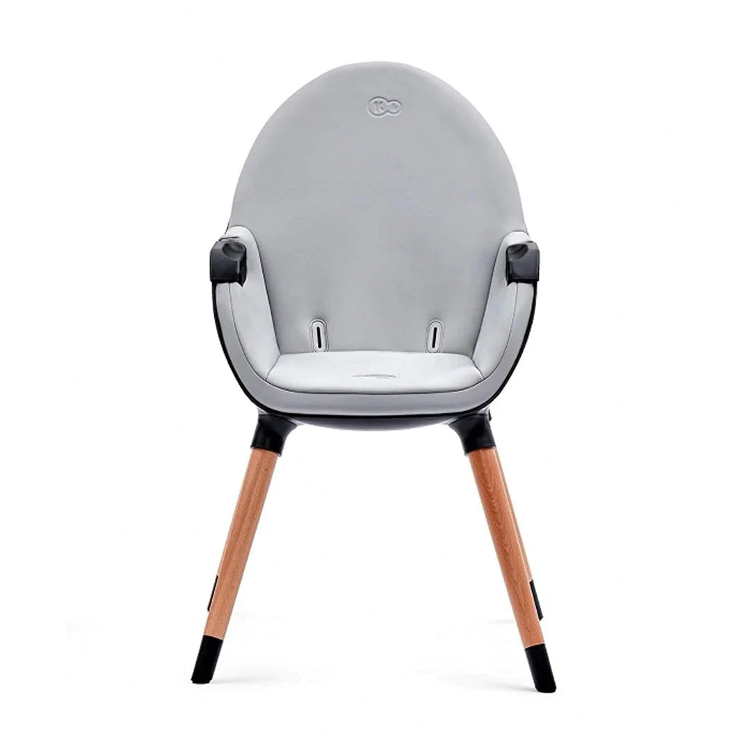 Silla De Comer 2 en 1 Fini - Negra | Kinderkraft