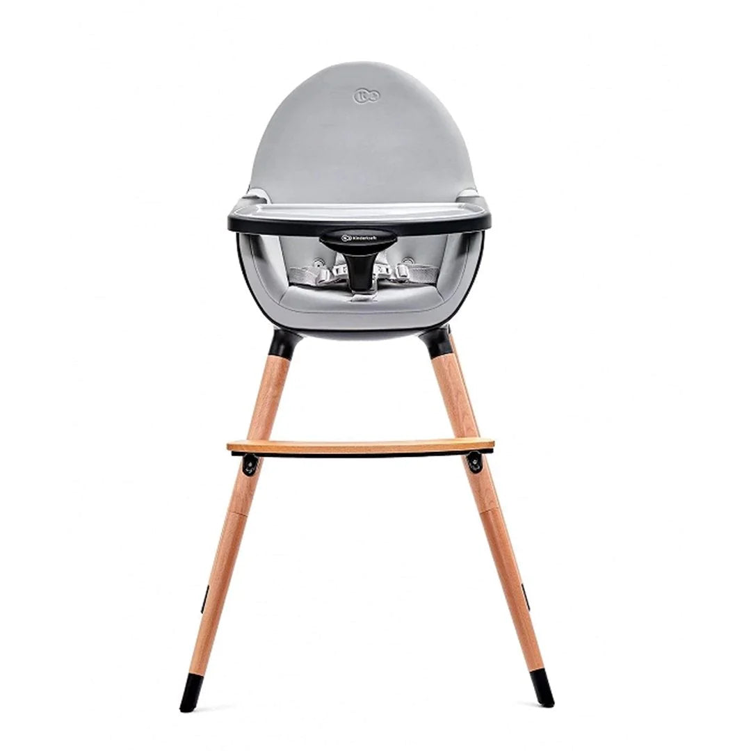Silla De Comer 2 en 1 Fini - Negra | Kinderkraft