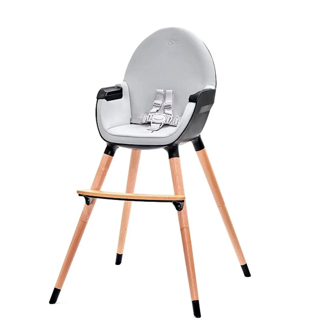 Silla De Comer 2 en 1 Fini - Negra | Kinderkraft