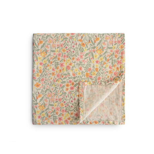 Swaddle - Flores Pastel | Mushie