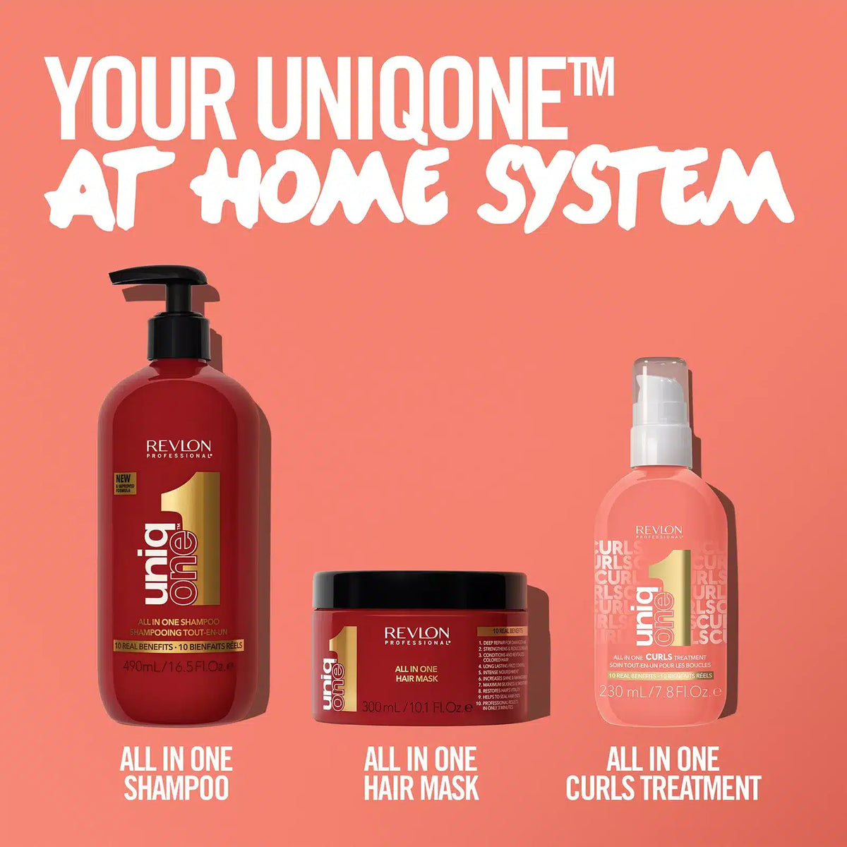 Revlon UniqOne Curls Treatment 230ml