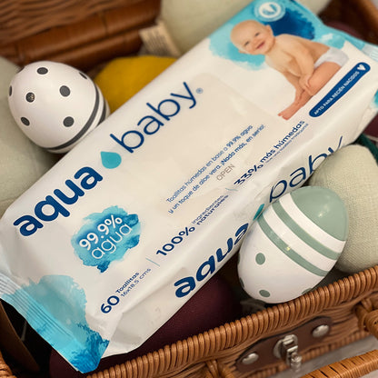 Toallitas Húmedas - paquete de 60 toallitas | Aqua Baby