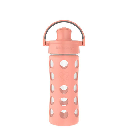Botella de Vidrio con Tapa Active 350 ml | LifeFactory