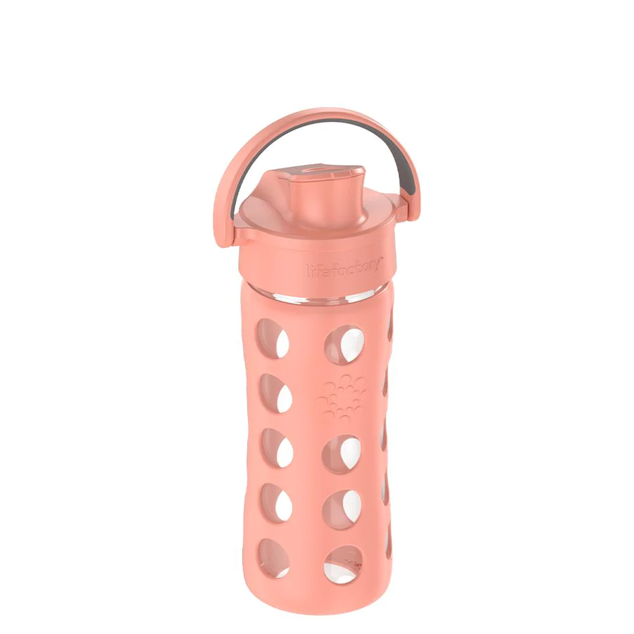 Botella de Vidrio con Tapa Active 350 ml | LifeFactory