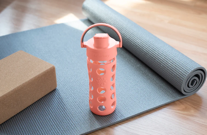 Botella de Vidrio con Tapa Active 350 ml | LifeFactory