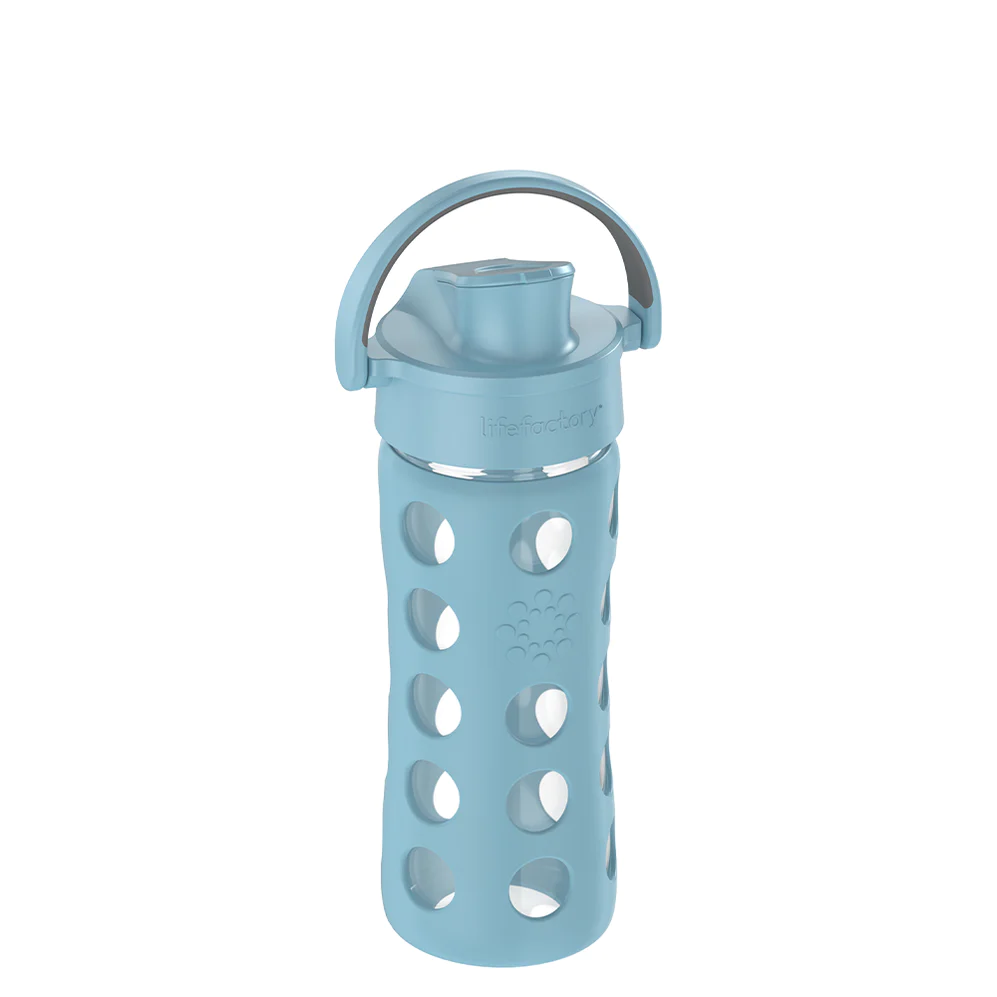 Botella de Vidrio con Tapa Active 350 ml | LifeFactory