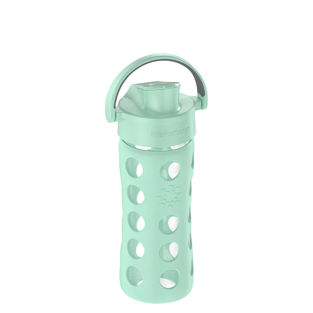 Botella de Vidrio con Tapa Active 350 ml | LifeFactory