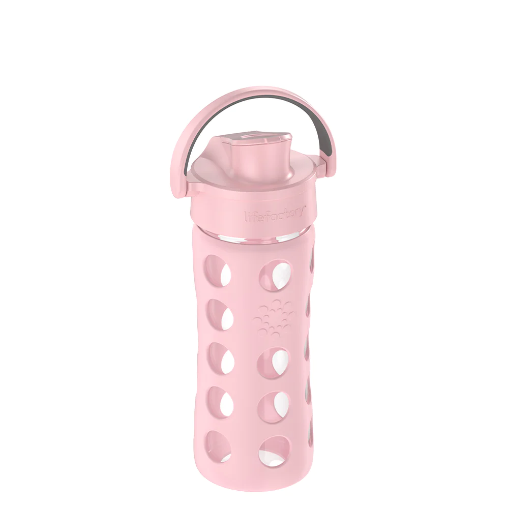 Botella de Vidrio con Tapa Active 350 ml | LifeFactory