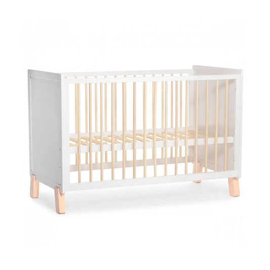 Cuna - Cama de Transición Nico - Madera y Blanco | Kinderkraft