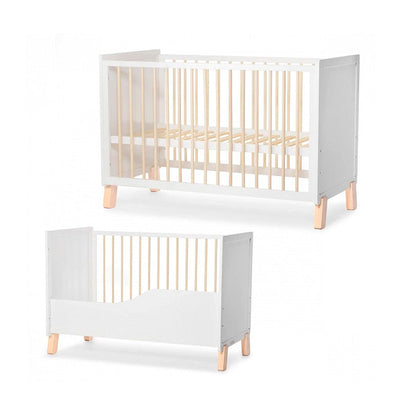 Cuna - Cama de Transición Nico - Madera y Blanco | Kinderkraft