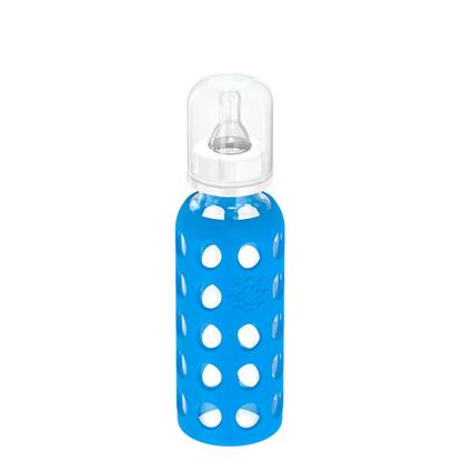 Mamadera de Vidrio con Funda de Silicona 250 ml | LifeFactory