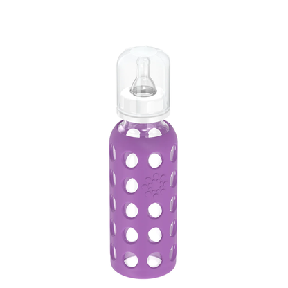 Mamadera de Vidrio con Funda de Silicona 250 ml | LifeFactory