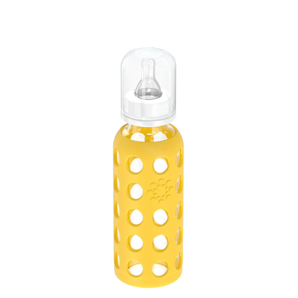Mamadera de Vidrio con Funda de Silicona 250 ml | LifeFactory