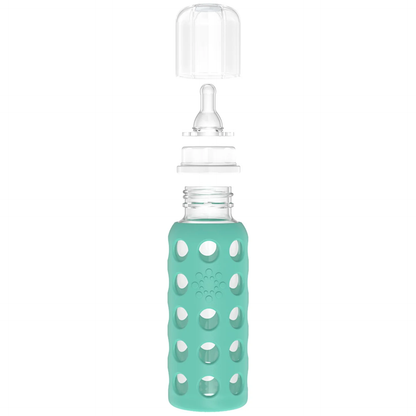 Mamadera de Vidrio con Funda de Silicona 250 ml | LifeFactory