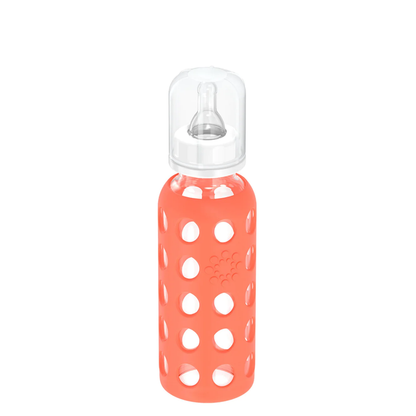 Mamadera de Vidrio con Funda de Silicona 250 ml | LifeFactory