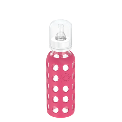 Mamadera de Vidrio con Funda de Silicona 250 ml | LifeFactory