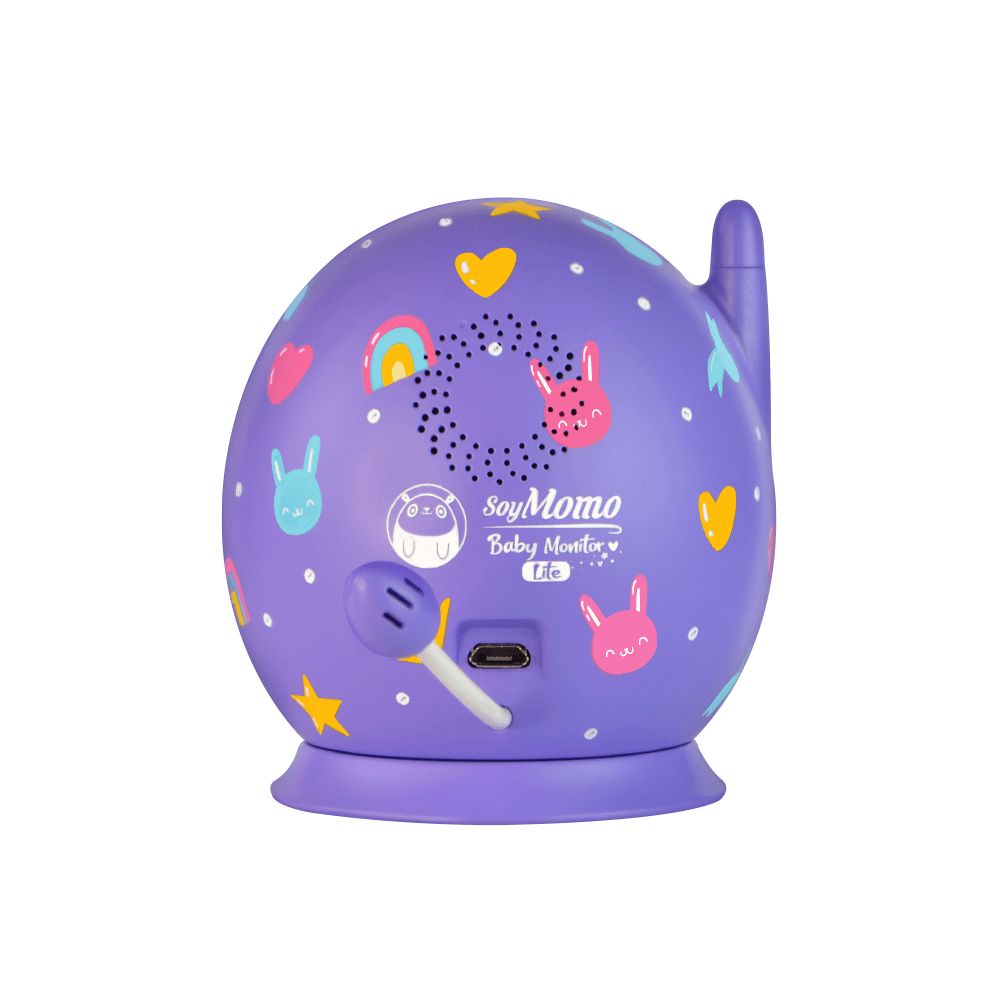 Baby Monitor Lite Morado SoyMomo (7598347354362)