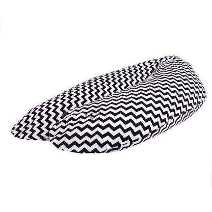 Cojín Maternal Multifuncional - Negro - Zig Zag | Kissenbag