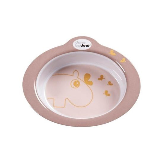 Plato Antideslizante Rosa/ Dorado (6639256043703)